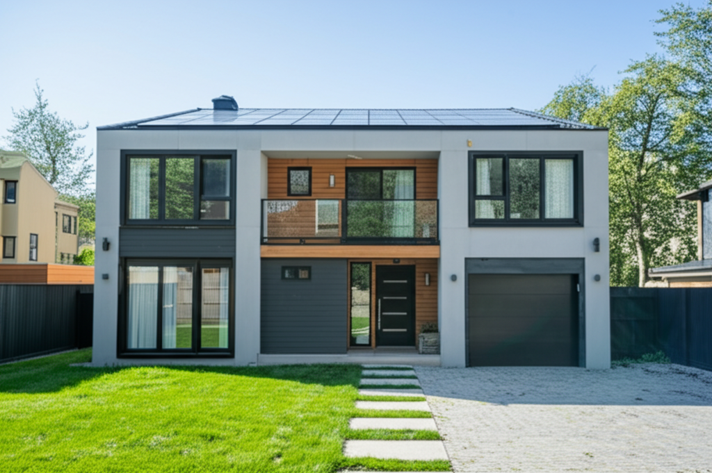 Residential solar installation